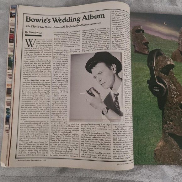 Neil Young Rolling Stone Magazine January 21 1993 - Picture 5 of 10